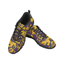 Load image into Gallery viewer, LOS ANGELES.1- ART DECO LOW TOP-BLACK