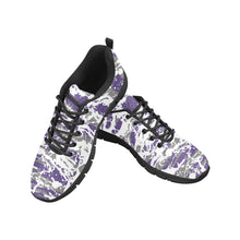 Load image into Gallery viewer, SACRAMENTO- ART DECO LOW TOP-BLACK- Men's Breathable Running Shoes (Model 055)