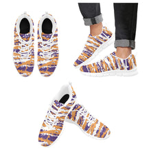 Load image into Gallery viewer, PHOENIX.1- ART DECO LOW TOP-WHITE- Men's Breathable Running Shoes (Model 055)