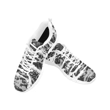 Load image into Gallery viewer, SAN ANTONIO- ART DECO LOW TOP-WHITE- Men's Breathable Running Shoes (Model 055)