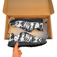 Load image into Gallery viewer, BROOKLYN ART DECO LOW TOP-BLACK