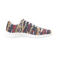 Load image into Gallery viewer, NEW ORLEANS- ART DECO LOW TOP-WHITE- Men's Breathable Running Shoes (Model 055)
