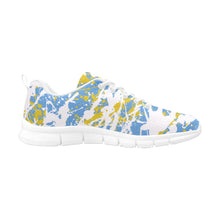 Load image into Gallery viewer, CHI TOWN  ART DECO LOW TOP-WHITE- Men's Breathable Running Shoes (Model 055)