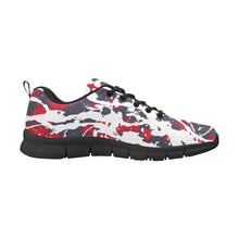 Load image into Gallery viewer, WASHINGTON.1- ART DECO LOW TOP-BLACK