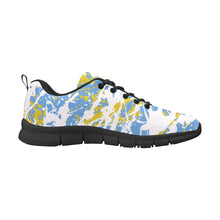 Load image into Gallery viewer, CHI TOWN  ART DECO LOW TOP-BLACK- Men's Breathable Running Shoes (Model 055)