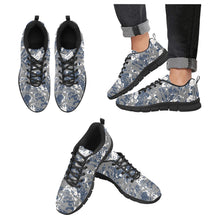 Load image into Gallery viewer, MINNESOTA.1- ART DECO LOW TOP-BLACK