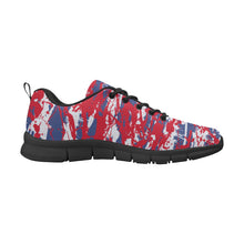 Load image into Gallery viewer, PHILADELPHIA- ART DECO LOW TOP-BLACK- Men's Breathable Running Shoes (Model 055)