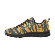 Load image into Gallery viewer, UTAH- ART DECO LOW TOP-BLACK- Men's Breathable Running Shoes (Model 055)
