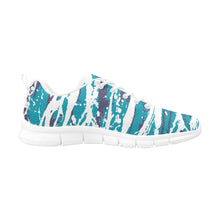Load image into Gallery viewer, CHARLOTTE ART DECO LOW TOP-WHITE- Men's Breathable Running Shoes (Model 055)
