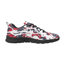 Load image into Gallery viewer, WASHINGTON.1- ART DECO LOW TOP-BLACK- Men's Breathable Running Shoes (Model 055)