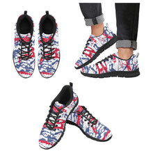 Load image into Gallery viewer, LOS ANGELES.2 -ART DECO LOW TOP-BLACK- Men's Breathable Running Shoes (Model 055)