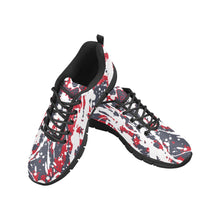 Load image into Gallery viewer, WASHINGTON.1- ART DECO LOW TOP-BLACK
