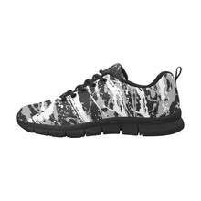Load image into Gallery viewer, SAN ANTONIO- ART DECO LOW TOP-BLACK- Men's Breathable Running Shoes (Model 055)