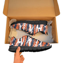 Load image into Gallery viewer, CONNECTICUT ART DECO LOW TOP-BLACK- Men's Breathable Running Shoes (Model 055)