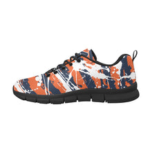 Load image into Gallery viewer, CONNECTICUT ART DECO LOW TOP-BLACK- Men's Breathable Running Shoes (Model 055)