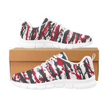 Load image into Gallery viewer, PORTLAND- ART DECO LOW TOP-WHITE