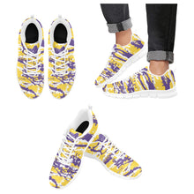 Load image into Gallery viewer, LOS ANGELES- ART DECO LOW TOP-WHITE