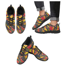 Load image into Gallery viewer, INDIANA.1- ART DECO LOW TOP-BLACK