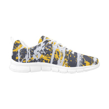 Load image into Gallery viewer, INDIANA- ART DECO LOW TOP-WHITE- Men's Breathable Running Shoes (Model 055)