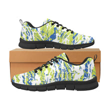 Load image into Gallery viewer, DALLAS.1 ART DECO LOW TOP-BLACK- Men's Breathable Running Shoes (Model 055)