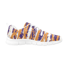 Load image into Gallery viewer, PHOENIX.1- ART DECO LOW TOP-WHITE- Men's Breathable Running Shoes (Model 055)