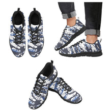 Load image into Gallery viewer, DALLAS ART DECO LOW TOP-BLACK