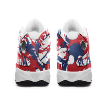 Load image into Gallery viewer, ART DECO ALL AMERICAN-Unisex High Top Leather Sneakers
