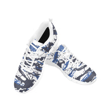 Load image into Gallery viewer, DALLAS- ART DECO LOW TOP-WHITE- Men&#39;s Breathable Running Shoes (Model 055)
