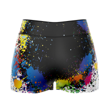 Load image into Gallery viewer, Jam Splatter Women Gym Shorts
