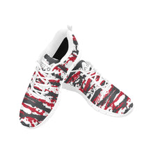 Load image into Gallery viewer, PORTLAND- ART DECO LOW TOP-WHITE- Men&#39;s Breathable Running Shoes (Model 055)
