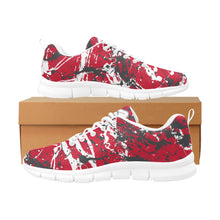 Load image into Gallery viewer, HOUSTON ART DECO LOW TOPS-WHITE
