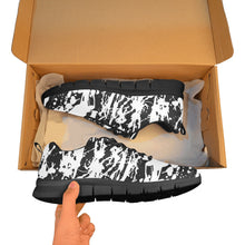 Load image into Gallery viewer, BROOKLYN ART DECO LOW TOP-BLACK
