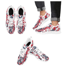 Load image into Gallery viewer, WASHINGTON.1- ART DECO LOW TOP-WHITE- Men&#39;s Breathable Running Shoes (Model 055)
