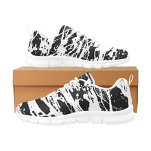 Load image into Gallery viewer, BROOKLYN ART DECO LOW TOP-WHITE
